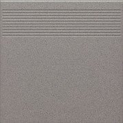 Ступень Paradyz Bazo Grys Stopnica Prosta Gres Sol-Pieprz Mat. 30х30 см Q---300X300-1-BAZO.GRST