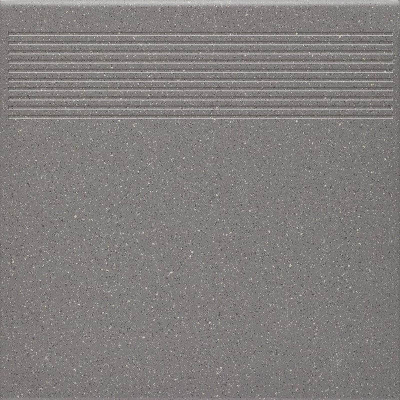 Сходинка Paradyz Bazo Nero Stopnica Prosta Gres Sol-Pieprz Mat. 30х30 см Q---300X300-1-BAZO.NEST