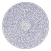 Тарілка без країв Villeroy & Boch Algo Blue 25см блакитний 16-4057-2630