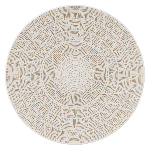 Tарелка без краев Villeroy & Boch Algo Maroon 21см бордовый 16-4058-2650