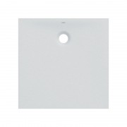 Душевой поддон Geberit Olona 80х80 искусственный камень белый матовый 550.750.00.1