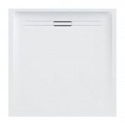 Душовий піддон Geberit Sestra 90х90 см структура сланцю білий 550.250.00.2