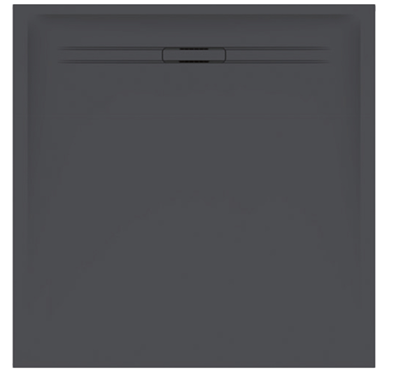 Душевой поддон Geberit Sestra 90х90 см структура сланца графит 550.270.00.2