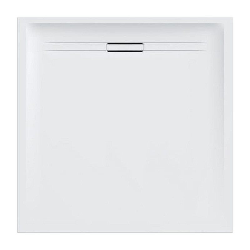 Душовий піддон Geberit Sestra 90х90 см структура сланцю білий 550.250.00.2