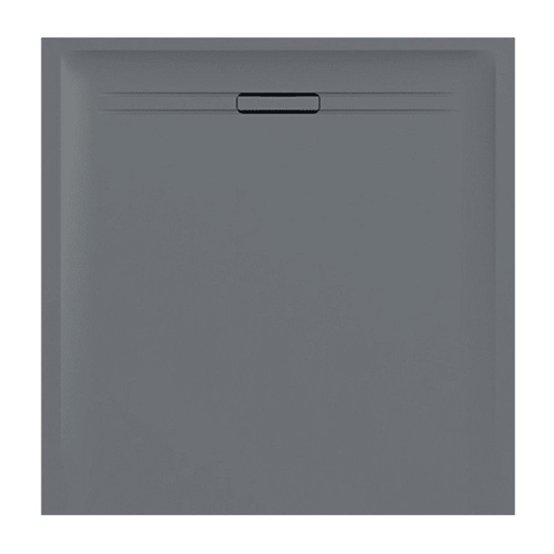 Душовий піддон Geberit Sestra 90х90 см структура сланцю сірий 550.260.00.2