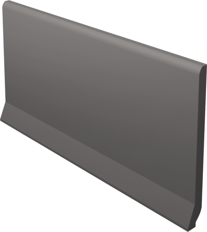 Плінтус Paradyz Bazo Nero Cokol Wywiniety Ostry Monokolor Mat. 10х19,8 см C---100X198-1-BAZO.NEUNWO