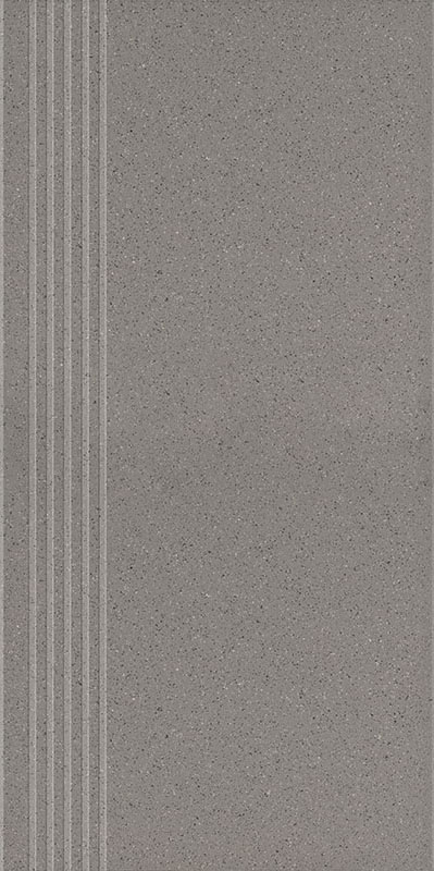 Сходинка Paradyz Bazo Grys Stopnica Prosta Nacinana Sol-Pieprz Mat. 29,8х59,8 см QN--298X598-1-BAZO.GRSP
