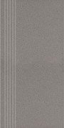 Сходинка Paradyz Bazo Grys Stopnica Prosta Nacinana Sol-Pieprz Mat. 29,8х59,8 см QN--298X598-1-BAZO.GRSP