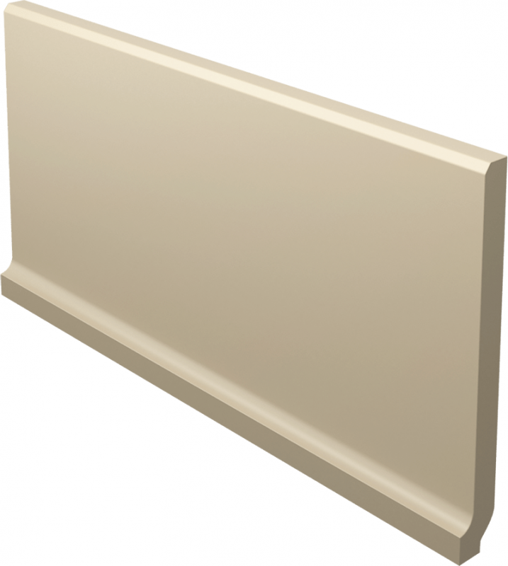Плінтус Paradyz Bazo Beige Cokol Wywiniety Monokolor Mat. 10х19,8 см C---100X198-1-BAZO.BEUNW