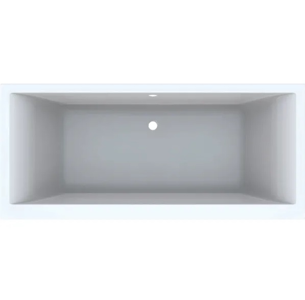 Ванна акриловая Geberit Selnova Square Duo прямоугольная 180x80 с ножками белый 554.387.01.1