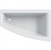 Ванна акрилова Geberit Selnova Square 160x100 випуск зліва з ніжками білий 554.290.01.1