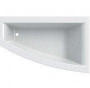 Ванна акрилова Geberit Selnova Square 170x105 випуск зліва з ніжками білий 554.291.01.1