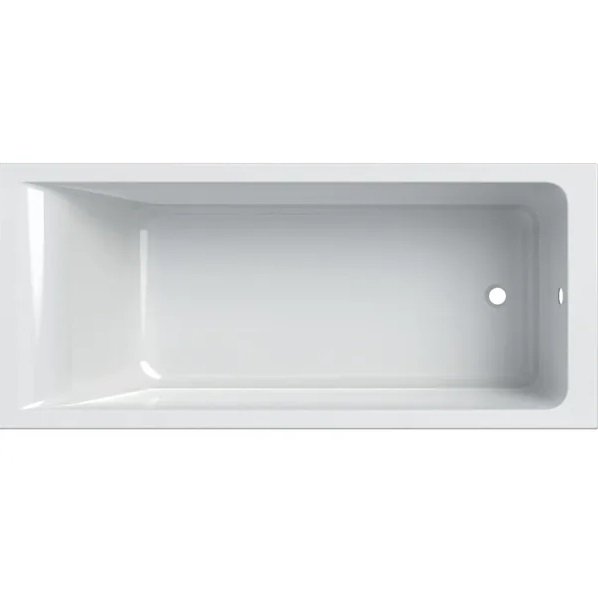 Ванна акрилова Geberit Selnova Square прямокутна 160x70 з ніжками білий 554.382.01.1