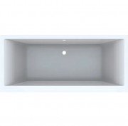 Ванна акриловая Geberit Selnova Square Duo прямоугольная 180x80 с ножками белый 554.387.01.1