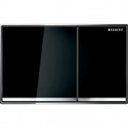 Кнопка смыва для унитаза Geberit Omega60 двойной смыв лава/глянцевый хром 115.081.JK.1