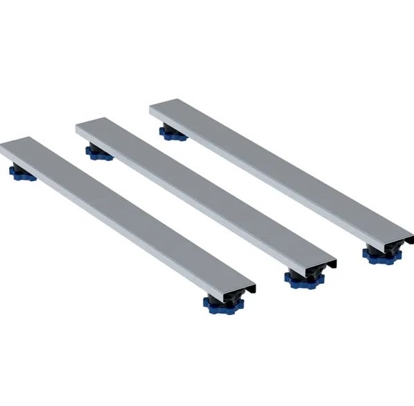 Монтажный комплект для душевого поддона из искусственного камня Geberit Olona длиной до 140 см 554.964.00.2