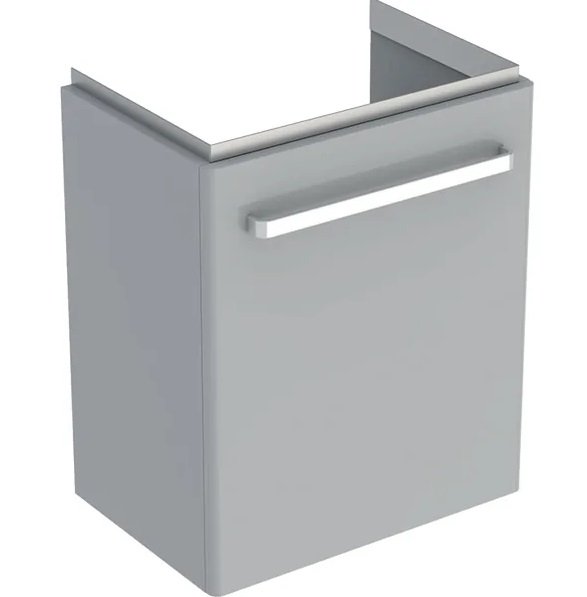 Тумба під раковину Geberit Selnova Compact 50х36,7 см МДФ світло-сірий 501.491.00.1