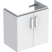 Тумба під раковину Geberit Selnova Compact 59,7х39,7 см МДФ білий 501.658.01.1