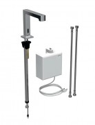 Смеситель для раковины Geberit Brenta электронный с термостатом питание от сети хром 116.177.21.1