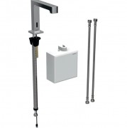 Смеситель для раковины Geberit Brenta электронный с термостатом питание от батареи хром 116.178.21.1