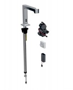 Смеситель для раковины Geberit Brenta электронный с термостатом питание от батареи хром 116.198.21.1