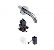 Смеситель для раковины Geberit Piave электронный с термостатом питание от сети хром 116.267.21.1