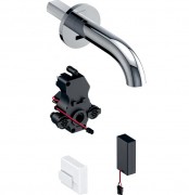 Смеситель для раковины Geberit Piave электронный с термостатом питание от батареи хром 116.268.21.1