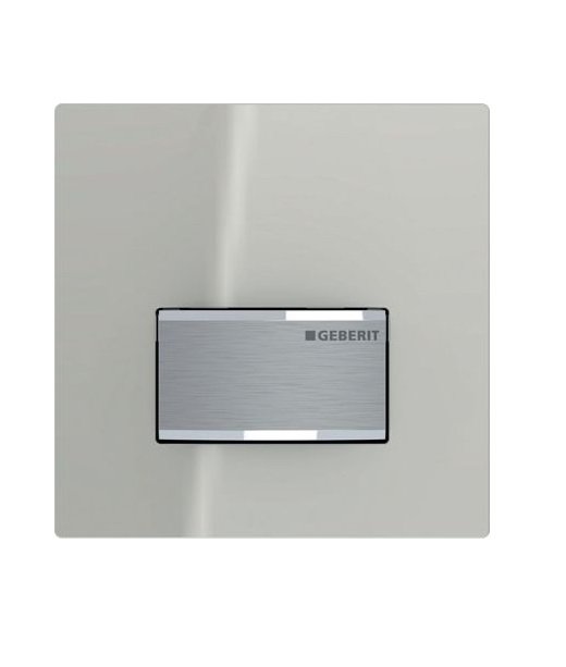 Кнопка смыва для писсуара Geberit Sigma50 пневматическая песочно-серый 116.016.JL.5