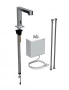 Смеситель для раковины Geberit Brenta электронный с термостатом питание от сети хром 116.177.21.1