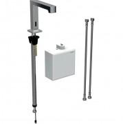 Смеситель для раковины Geberit Brenta электронный с термостатом питание от батареи хром 116.178.21.1