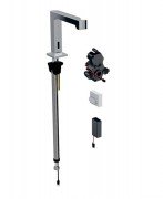 Смеситель для раковины Geberit Brenta электронный с термостатом питание от батареи хром 116.198.21.1