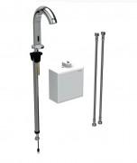 Смеситель для раковины Geberit Piave электронный с термостатом питание от батареи хром 116.168.21.1