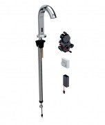 Смеситель для раковины Geberit Piave электронный с термостатом питание от батареи хром 116.188.21.1