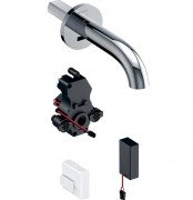 Смеситель для раковины Geberit Piave электронный с термостатом питание от батареи хром 116.268.21.1