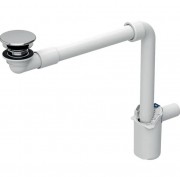 Сифон для раковины Geberit пластик/металл хром 152.084.21.1