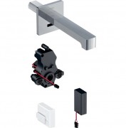 Смеситель для раковины Geberit Brenta электронный с термостатом питание от батареи хром 116.278.21.1