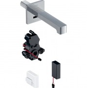 Смеситель для раковины Geberit Brenta электронный с термостатом питание от батареи хром 116.298.21.1