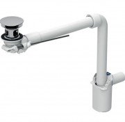 Сифон для раковини Geberit пластик/метал хром 152.072.21.1