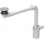 Сифон для раковини Geberit пластик/метал хром 152.084.21.1