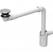 Сифон для раковини Geberit пластик/метал хром 152.084.21.1