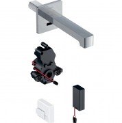 Смеситель для раковины Geberit Brenta электронный с термостатом питание от батареи хром 116.298.21.1