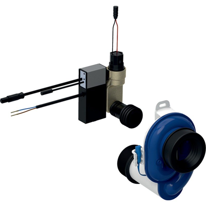 Система електронного керування змивом пісуара Geberit харчування від мережі прихована частина 116.076.00.1