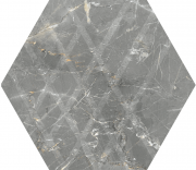 Плитка керамогранит Paradyz Marvelstone Light Grey Heksagon Gres Szkl. Mat. 19,8х17,1 см R---198X171-1-MARV.LG