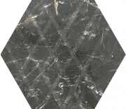 Плитка керамогранит Paradyz Marvelstone Grey Heksagon Gres Szkl. Mat. 19,8х17,1 см R---198X171-1-MARV.GR