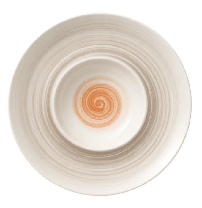 Тарілка з поглибленням Villeroy & Boch Amarah Red Sun 29 см слонова кістка 16-4020-2700