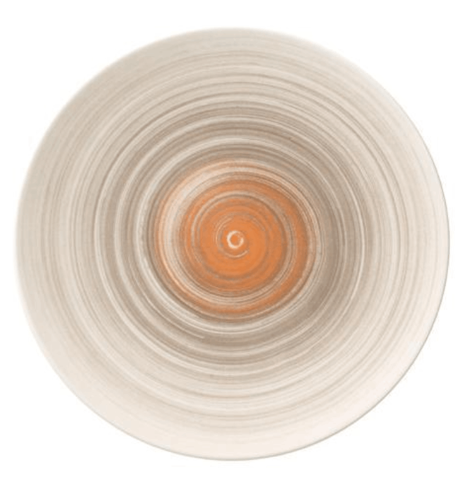 Тарілка Villeroy & Boch Amarah Taupe 29 см слонова кістка-червоний 16-4021-2621