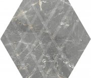 Плитка керамогранит Paradyz Marvelstone Light Grey Heksagon Gres Szkl. Mat. 19,8х17,1 см R---198X171-1-MARV.LG