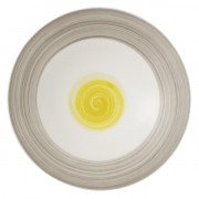 Тарілка Villeroy & Boch Amarah Date Flower 29 см сіро-жовтий 16-4037-2701