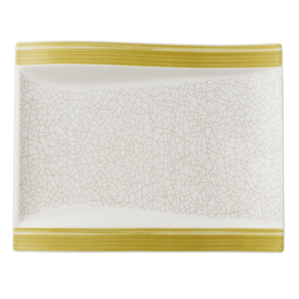 Тарілка Villeroy & Boch Amarah Reed 26x20см зелений 16-4038-2646