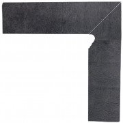 Плинтус Paradyz Bazalto Grafit Cokol 2 El.-Prawy 8,1X30 см Z---081X300-1-BAZA.GTPR-C